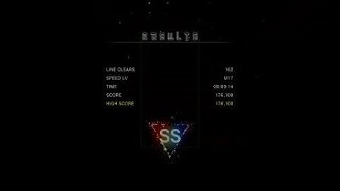 Tetris Effect Marathon Mode SS Clear