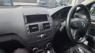 Mercedes c class w204 steering lock problem car not starting no lights on dash esl fault