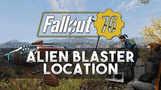 Fallout 76 - Alien Blaster Location