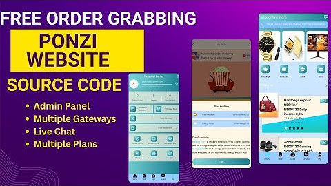 Order Grabbing Investment Website Free Source Code Download Link || Make Your own Grabbing Website