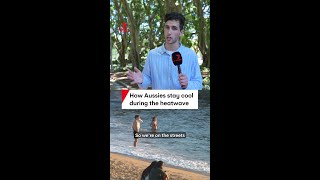 How Aussies stay cool during the heatwave