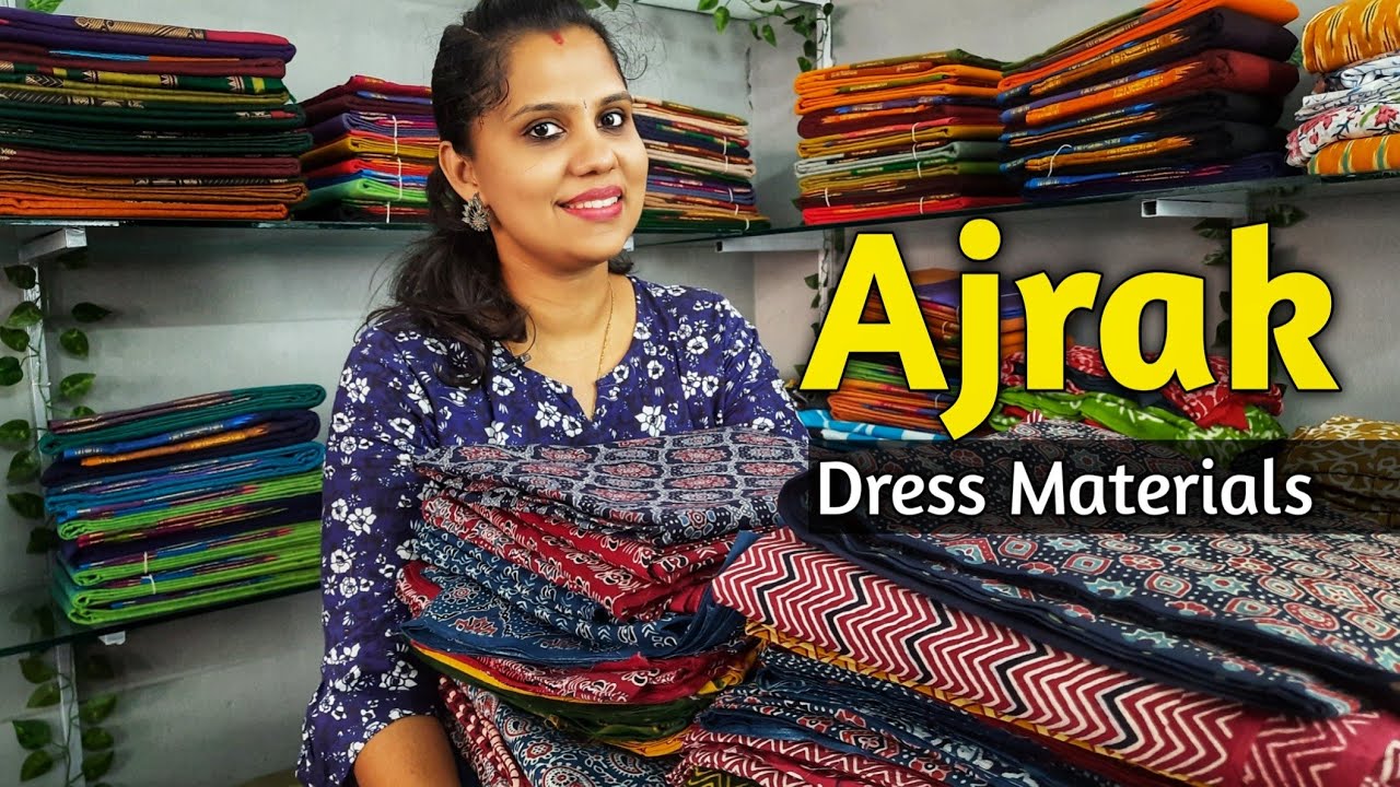 Details more than 195 ajrak dress material best