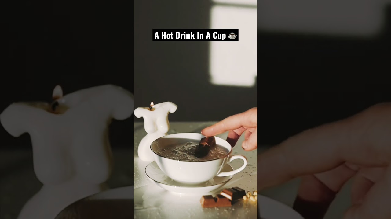 A Hot Drink In A Cup ☕️  