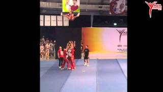ACIC 2015 Coed Elite Group Stunt - Huaihua University DLJ (China)