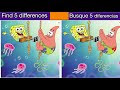 Find Differences Best SpongeBob | Encuentra  diferencias |Animated Movie Puzzles