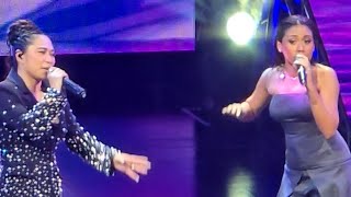 Jessica Sanchez and Morissette belts out Stronger than Before at the Araneta Coliseum