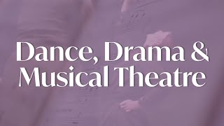 Discover Dance, Drama and Musical Theatre at Edge Hill University