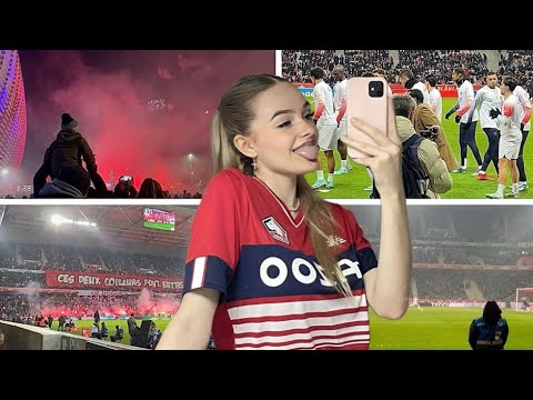 🇫🇷ASMR: VLOG FOOT🏟️⚽️ (LOSC 1-1 PSG)