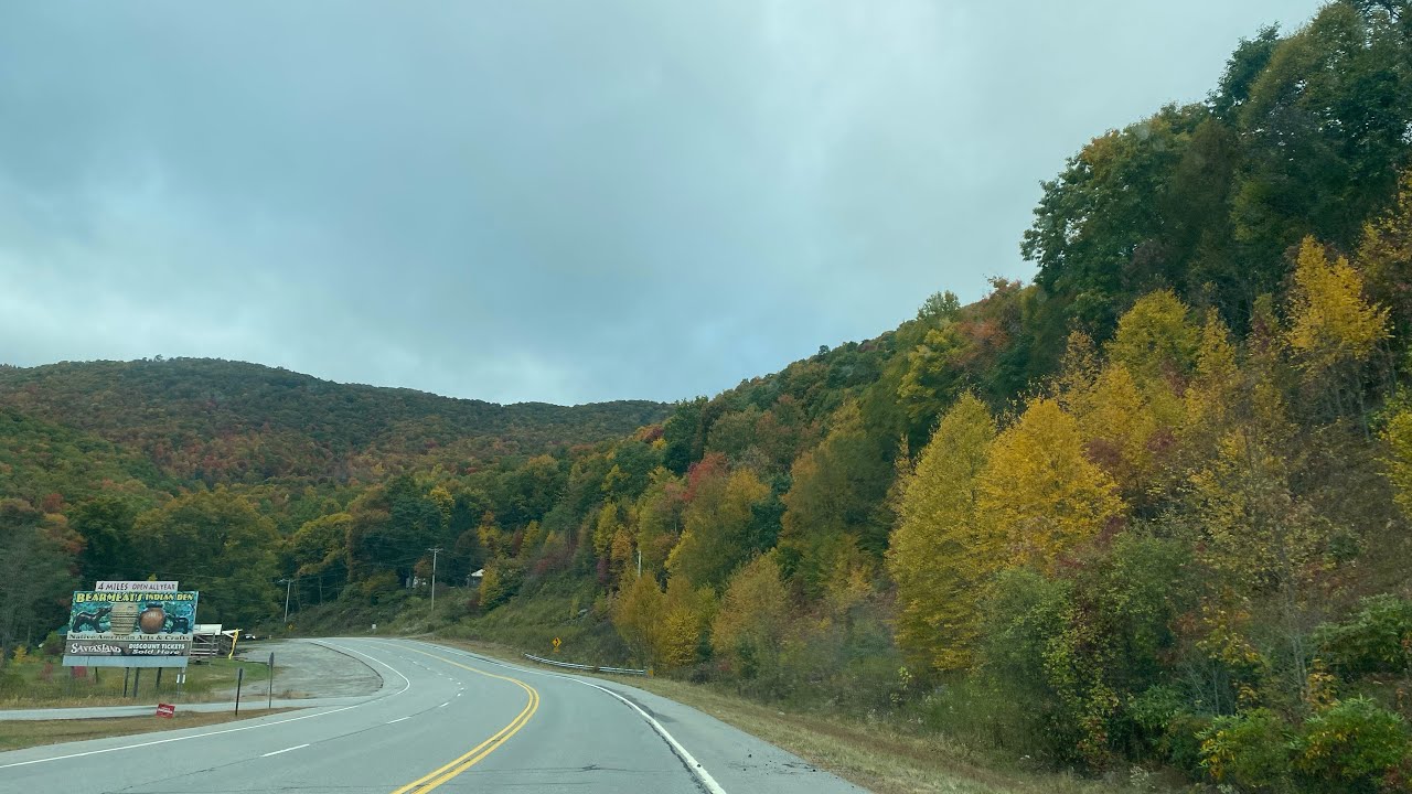 Our trip from Waynesville, North Carolina to Cherokee, North Carolina