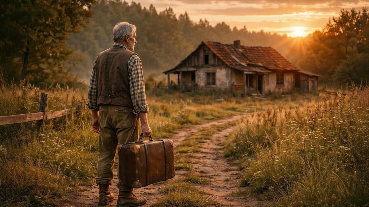 Expulsado de Casa por Sus Hijos, el Viejo Viudo Halló una Granja Olvidada… y Allí Empezó a Cambiar