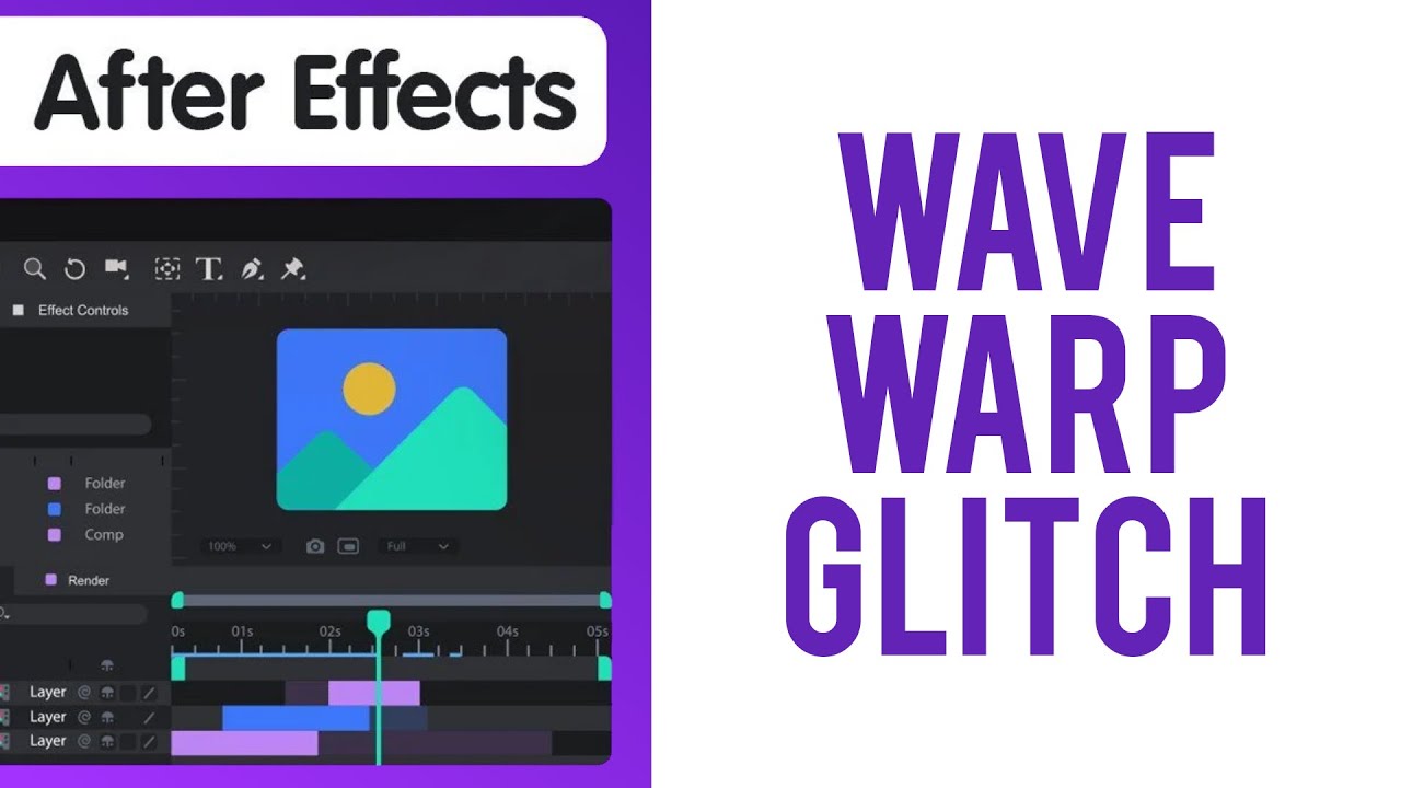 Wave Glitch Text Maker Download Fast Videohive 22191043 After Effects