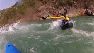 Hidrospeed en el río Gállego