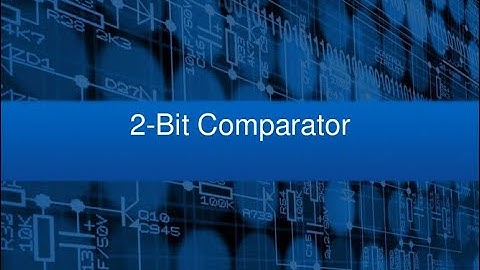 2Bit Comparator Proteus