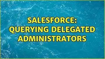 Salesforce: Querying Delegated Administrators (2 Solutions!!)