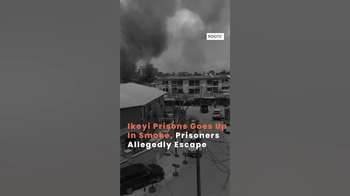 #EndSARS ; Ikoyi Prisons On Fire, Prisoners Allegedly Escape