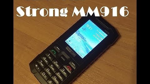 4. Odkopane z szuflady - Maxcom Strong MM916 (2016)