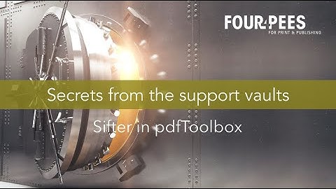 Revolutionary new preflight system in pdfToolbox 10!