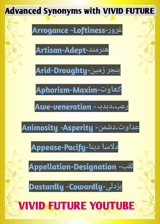 synonyms-in-urdu-hindi-vivid-future-dearsir-shortsviral-ytshorts
