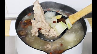 冬瓜排骨汤不要直接炖了，多加2种食材，营养丰富还不腥，越喝越香