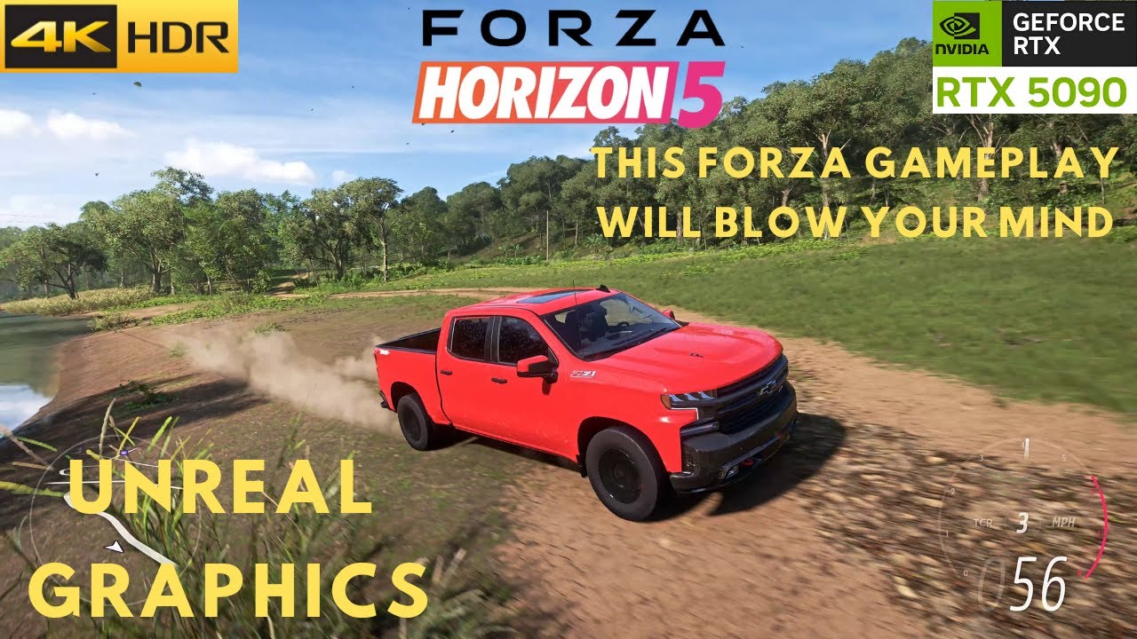 Chevy Silverado in FH5 with RTX 5090 - The Most REALISTIC Truck ...