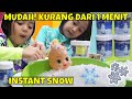 Lifia Niala membuat mainan salju buatan mudah kurang 1 menit ❤ Instant Snow