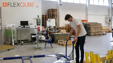 5.3 m / 208 inches Pallet Cart | FlexQube