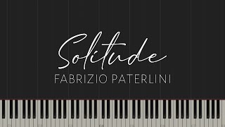 Solitude - Fabrizio Paterlini (Piano Tutorial)