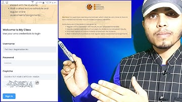 How To Login My Class | LPU MY CLASS SIGN In Easily | For MTE EXAMS | Lovely Professional University