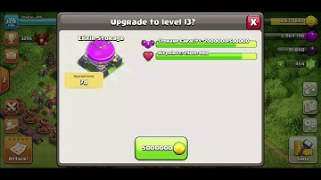 Clash of Clans - Upg my Elixir to lvl 13