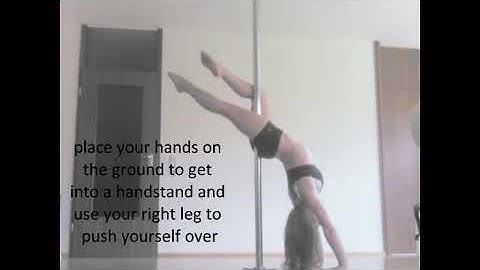 Pole Dance Tutorial: Cross Knee Release
