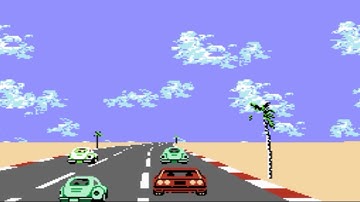 Rad Racer (NES) - Gameplay | No Commentary