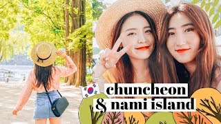 CHUNCHEON + NAMI ISLAND TRAVEL DIARY  Korea Vlog