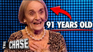 INCREDIBLE 91 Year Old Contestant On The Chase... | The Chase