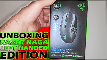 Unboxing Razer Naga Left Handed Edition