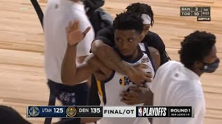 Donovan Mitchell Jamal Murray Battle For Game 1 Jazz Vs Nuggets