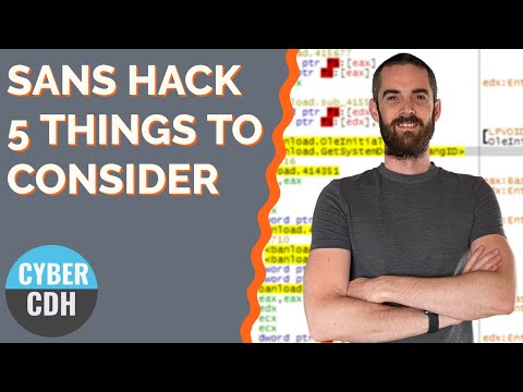 SANS Got Hacked - 5 Things to Consider