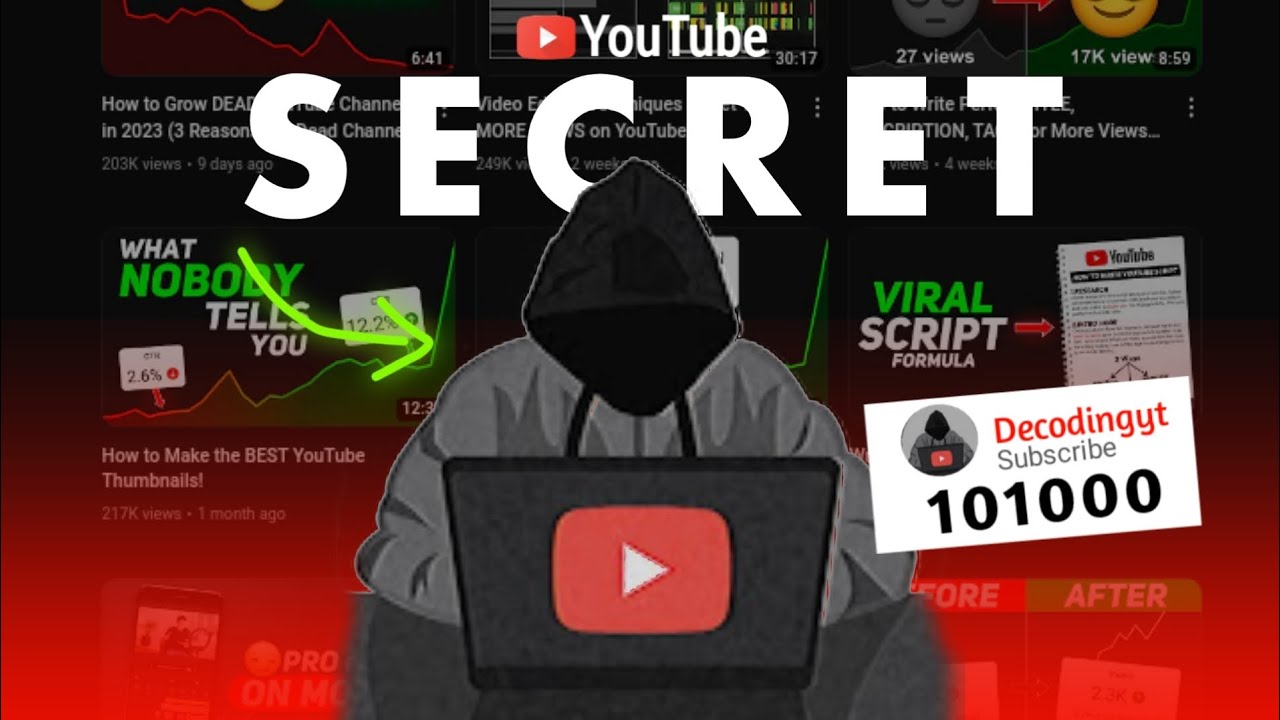 How @Decodingyt Dominates YouTube and grow fast:His SECRET to Beat the ...