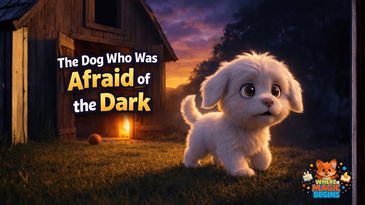 The Dog Who Was Afraid Of The Dark - Children's Story 