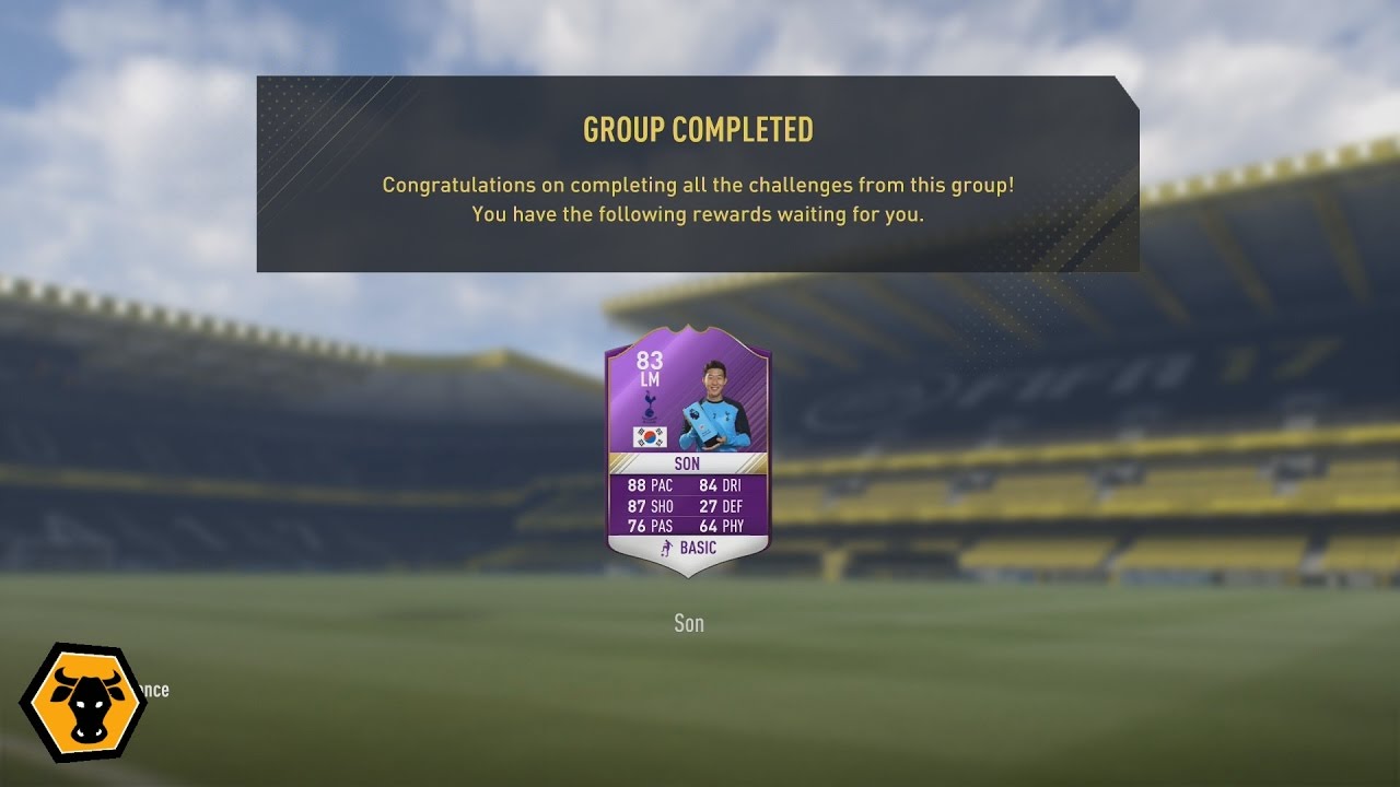 FUT 17 - SBC - Player Of The Month - Son Heung-Min