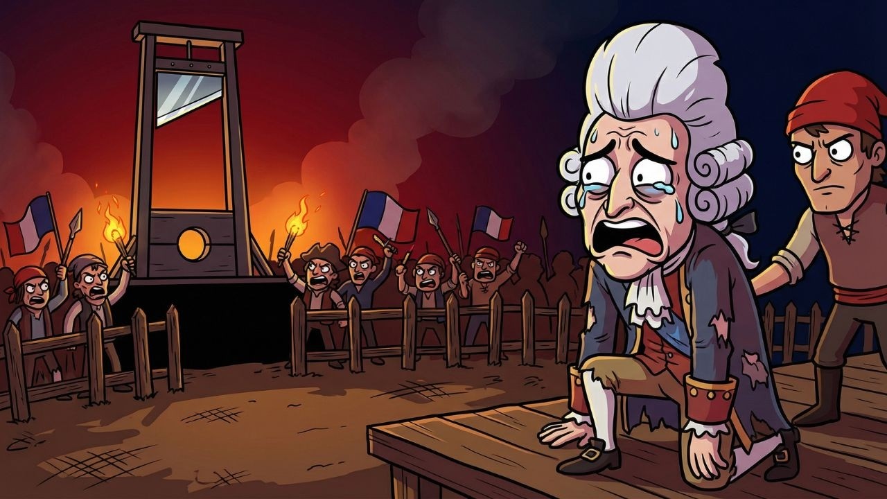 Когда Франция сошла с ума: обезглавленные короли и улицы, залитые кровью.