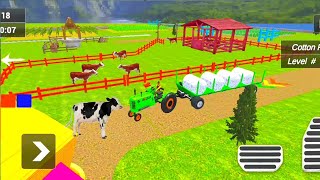 Modern Tractor Farming Simulator 2022 - Heavy Duty Village Tractor Farming Game - Android Gameplay screenshot 4