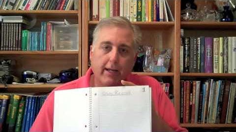 Setting Up Science Notebook