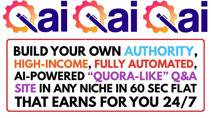 Qai Review Demo Bonus - “Quora-Like” Fully Automated Authority Q&A Site that Earns for You 24/7