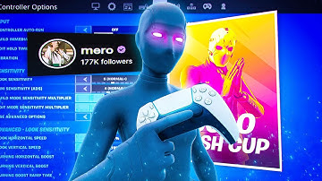Trying The BEST Controller Players Settings in a SOLO CASH CUP! (ft. Mero Settings)