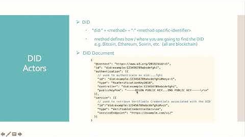 Blockchain & Decentralized Identity (DID)