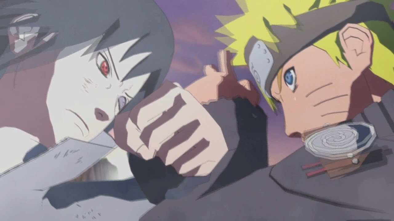 Naruto Stops Sasuke from cutting the past | 