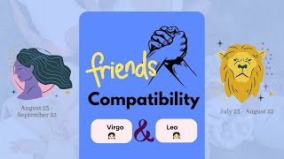 Virgo girl & Leo girl | FRIENDSHIP COMPATIBILITY Virgo And Leo Compatibility Friendship