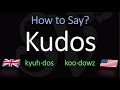 How to Pronounce Kudos? British Vs. American English Pronunciation