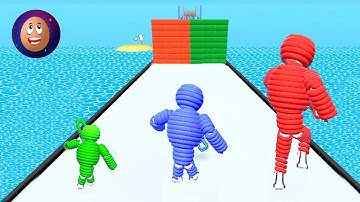 Rope Man Run - All Level - Gameplay Android, iOS (level 22 - 25)