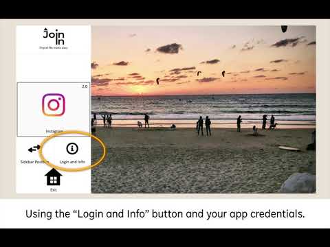 Join In Tutorial, for Communicator 5 Users - How to Login.